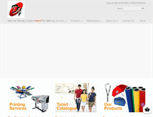 Tablet Screenshot of darren-young.com